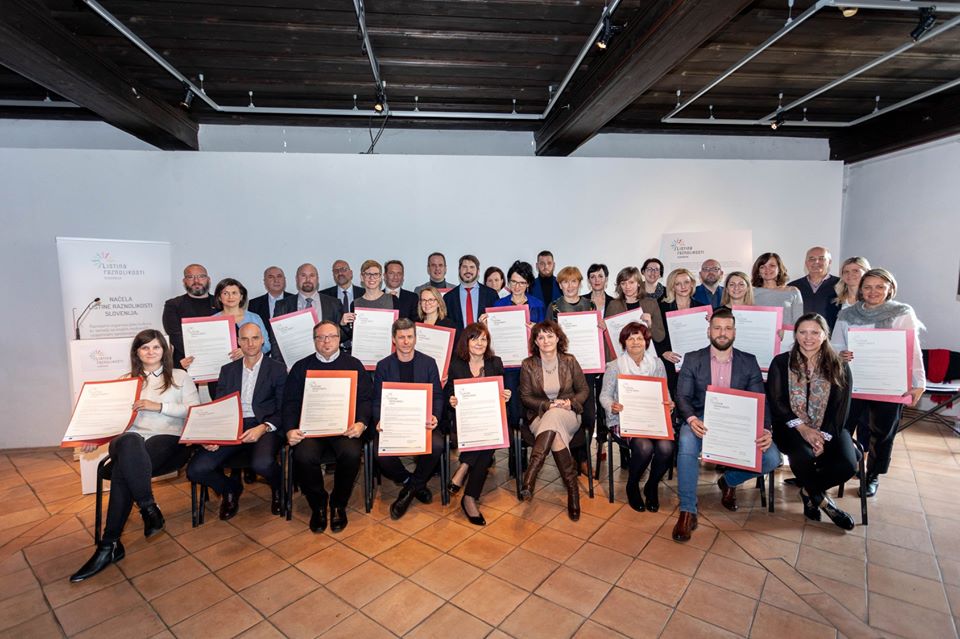 Zavod Vinetum so.p. in Zavod Trust so.p. podpisnika Listine raznolikosti Slovenije